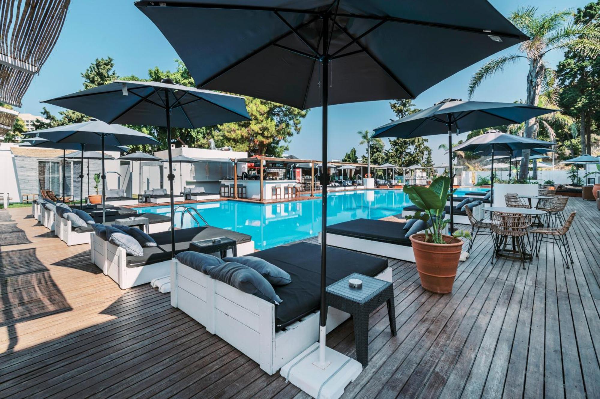 Bamboo Suites Hotel Ialysos (Rhodes) Exterior foto