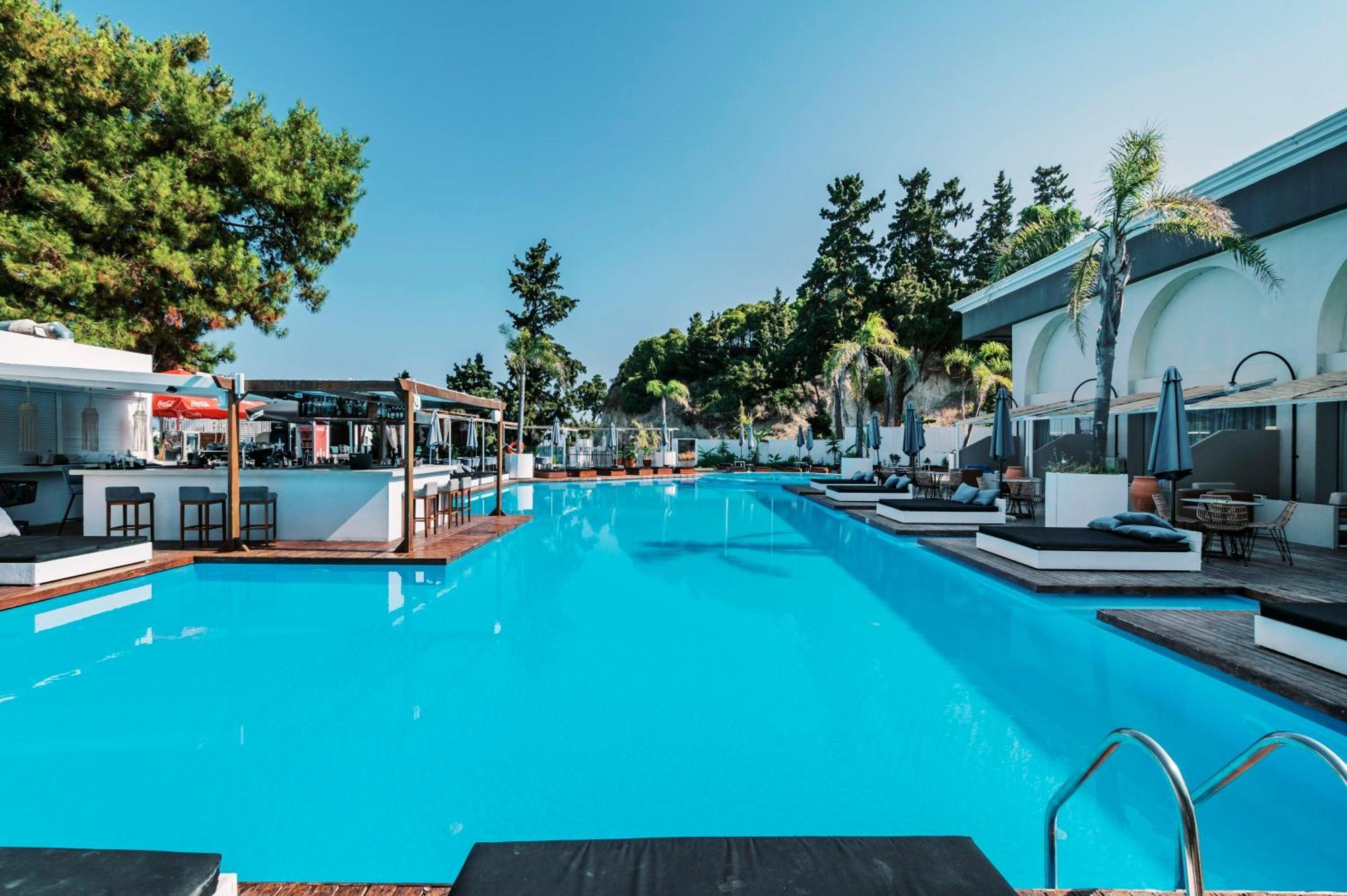Bamboo Suites Hotel Ialysos (Rhodes) Exterior foto